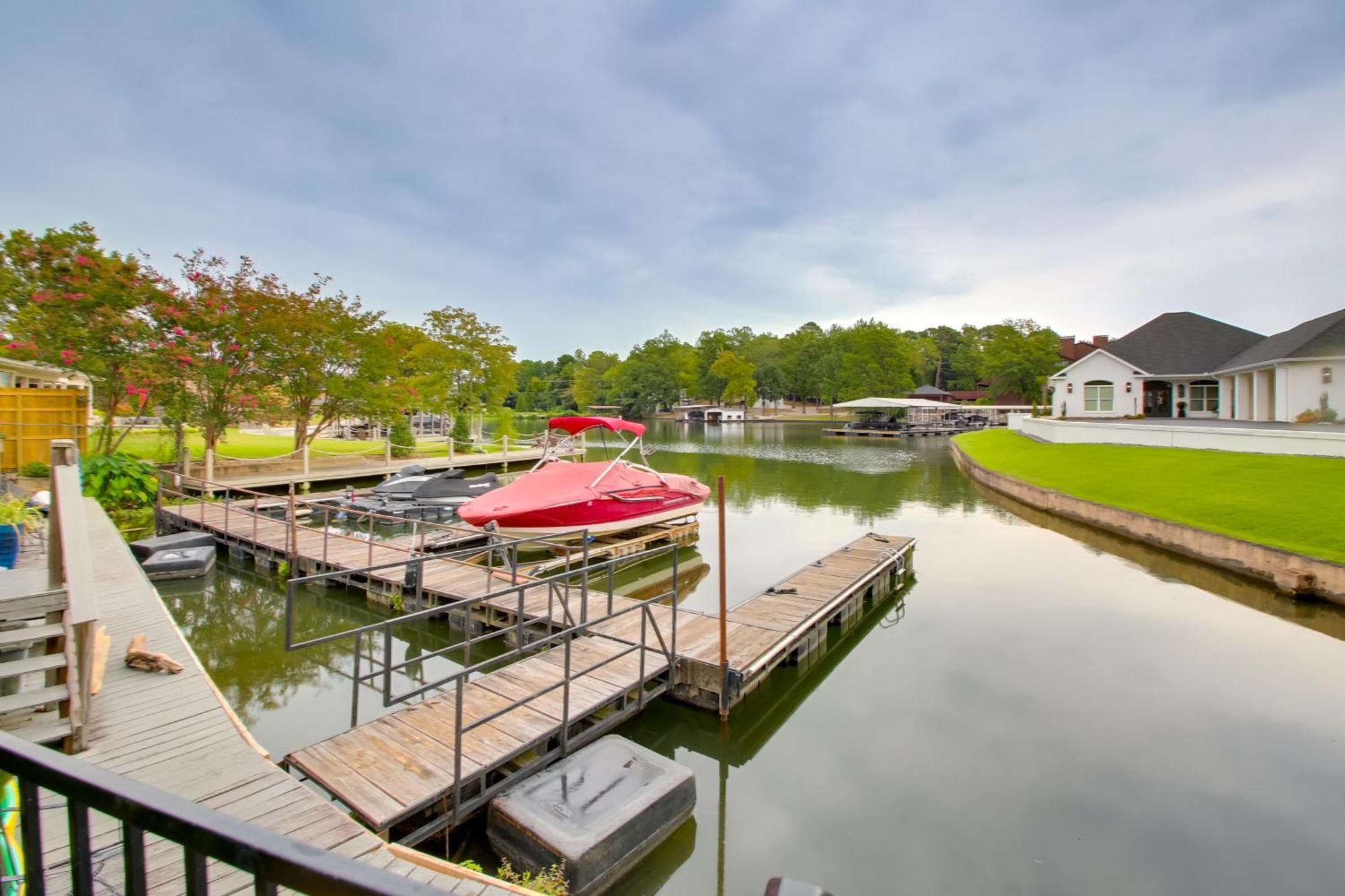 הוט ספרינגס Lakefront Duplex On Lake Hamilton With Boat Slip! מראה חיצוני תמונה